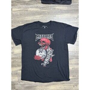 Metallica 2004 Madly In Anger With The World Tour Graphic T-Shirt Men’s Sz L